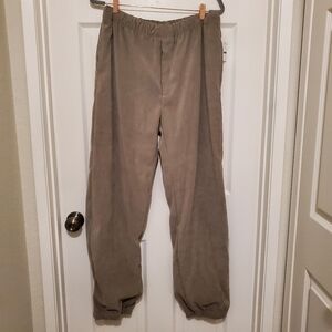 Weatherproof Performance Stretch Waist Men's L Tan Lined Pants